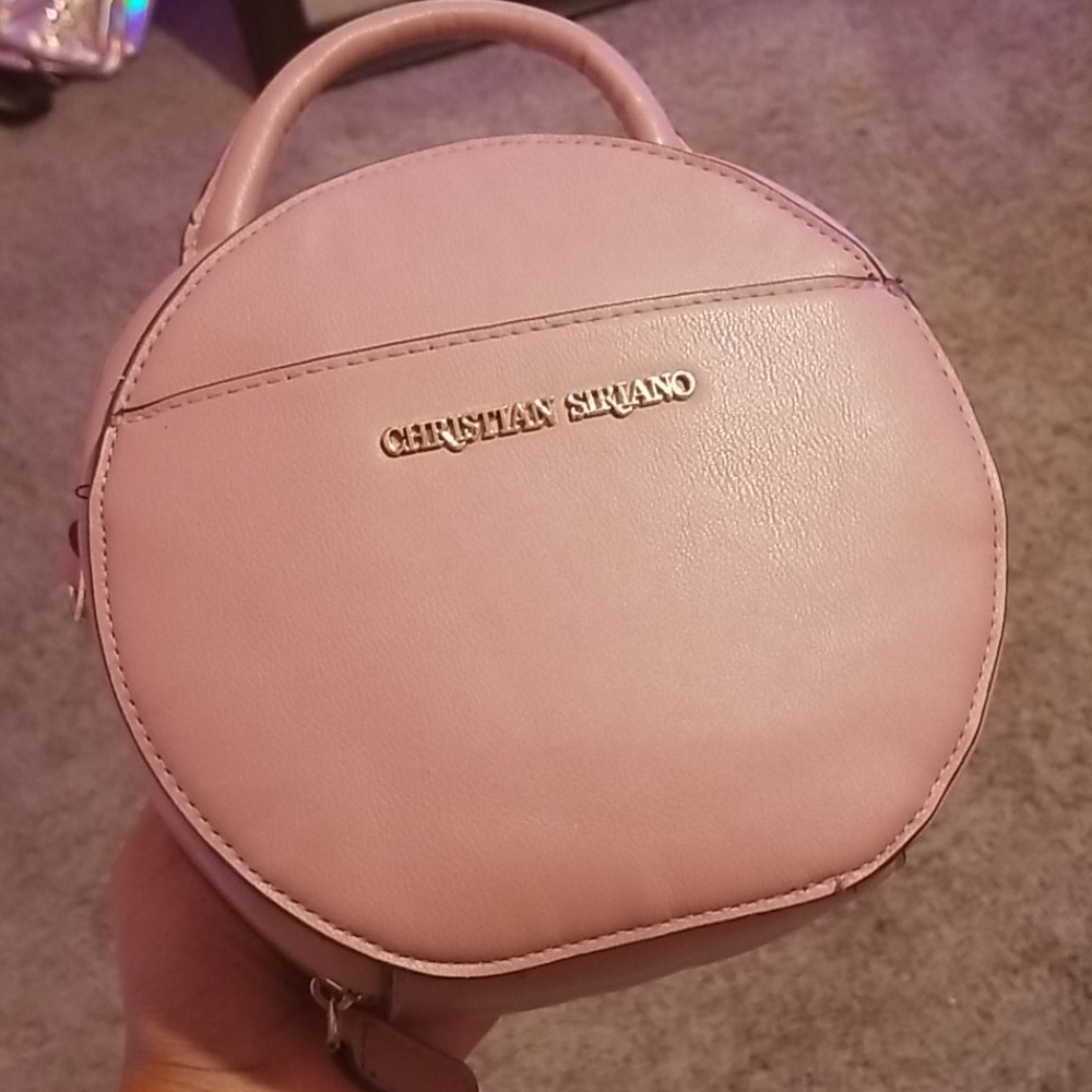 Pink mini purse